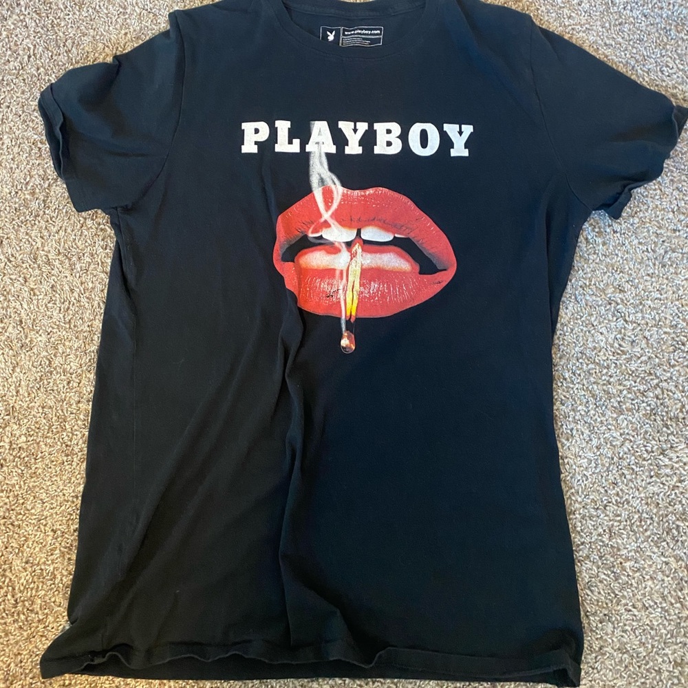 PLAYBOY Match Lips T Shirt